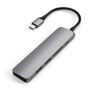 Satechi Slim USB-C Multiport Adapter (V2) (Space Grey)