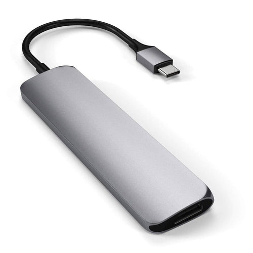 Satechi Slim USB-C Multiport Adapter (V2) (Space Grey)