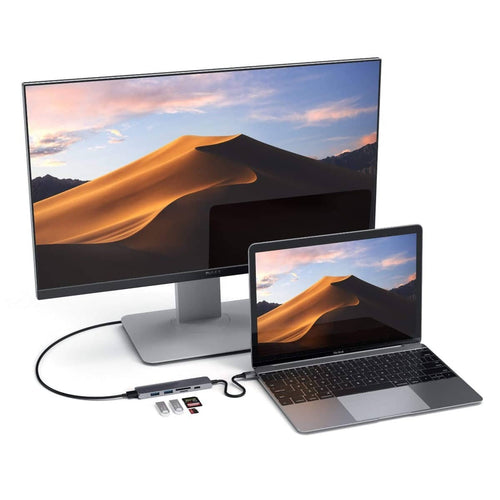 Satechi Slim USB-C Multiport Adapter (V2) (Space Grey)
