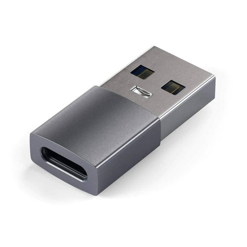 Satechi Aluminium USB-A to USB-C Adapter (Space Grey)