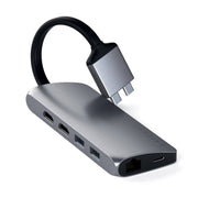Satechi USB-C Dual Multimedia Adapter (Space Grey)