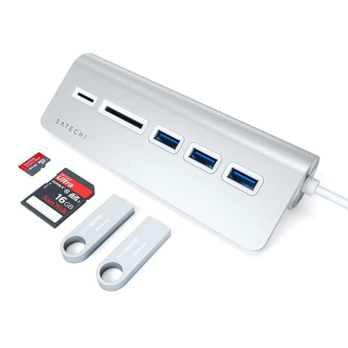 Satechi USB-C Combo Hub for Desktop (Silver)