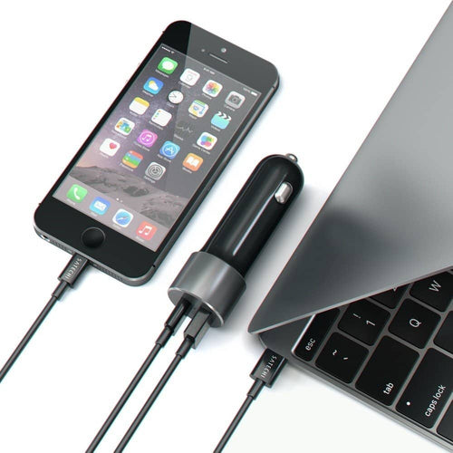 Satechi 72W USB-C PD Car Charger (Space Grey)