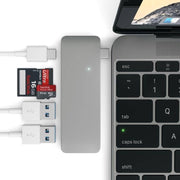 Satechi USB-C USB Pass Through Hub
