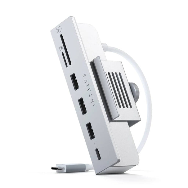 Satechi USB-C Clamp Hub for 24" iMac (Silver)