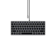 Satechi Slim W1 USB-C Wired Keyboard (Space Grey)