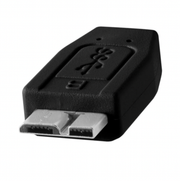 Tether Tools Tetherpro USB 3.0 Male To Micro-B 5 Pin, 30cm, Black