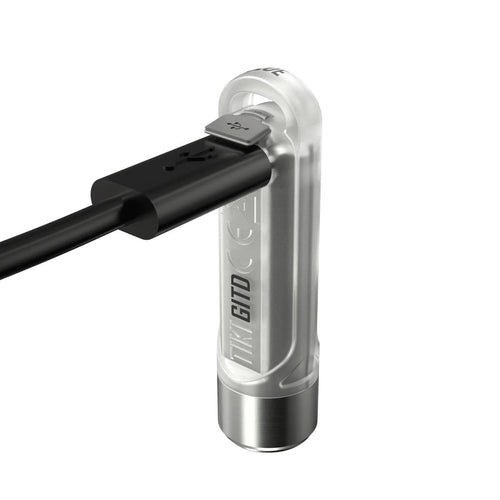 Nitecore TIKI GITD Blue glow in the dark 300 lumen keychain light