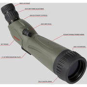 Tasco 20-60x60 Spotting Scope (Angled Viewing)