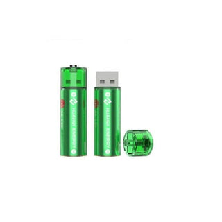 HUAHUI AA USB Rechargeable Lithium Battery Pack - 2 Pack
