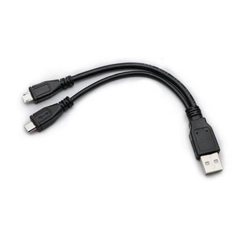 HUAHUI UC5017 Usb AM To 2x Micro USB M Cable – Georges Cameras
