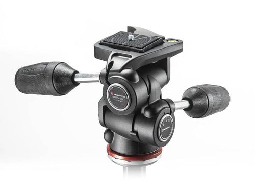 Manfrotto MH804-3W 3 Way Tripod Head Mark II in Adaptor with Retractable Levers