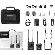 Saramonic UWMIC9S Mini KIT1 Compact Camera-Mount Wireless Omni Lavalier Microphone System (514 to 596 MHz)