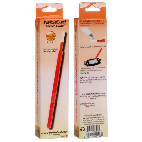 VisibleDust DHAP Orange Corner Swabs (16-Pack)