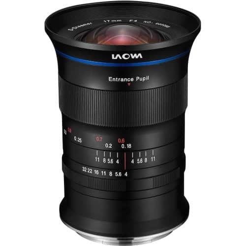 Laowa Venus Optics 17mm f/4 GFX Zero-D Lens for FUJIFILM GF