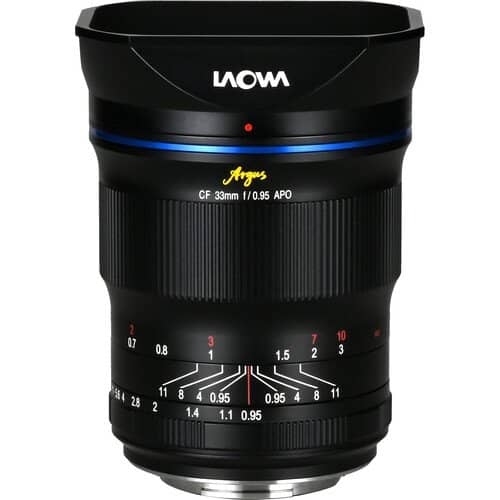 Laowa Argus 33mm f/0.95 CF APO Lens for Fujifilm X Series