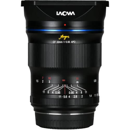 Laowa Argus 33mm f/0.95 CF APO Lens for Canon RF