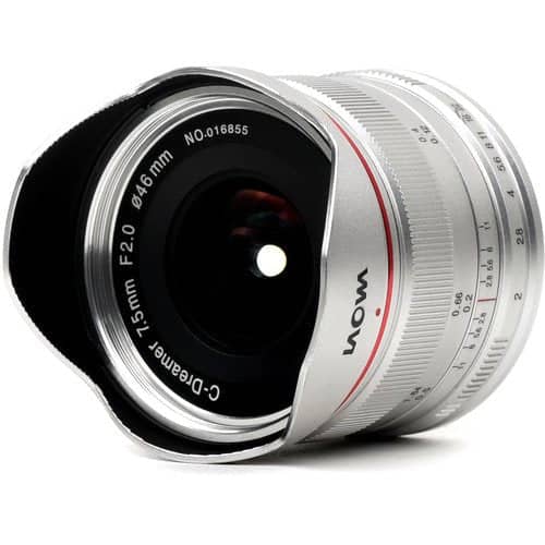 Laowa 7.5mm f/2 MFT (Lightweight Silver) - for DJI Inspire X5
