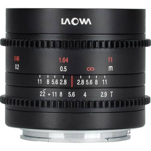 Laowa 9mm T2.9 Zero-D Cine - Fuji X