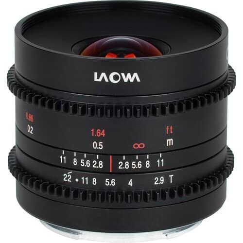 Laowa 9mm T2.9 Zero-D Cine - Fuji X