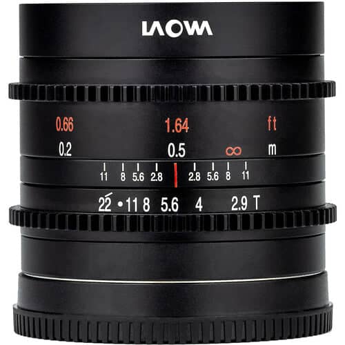 Laowa 9mm T2.9 Zero-D Cine - Fuji X