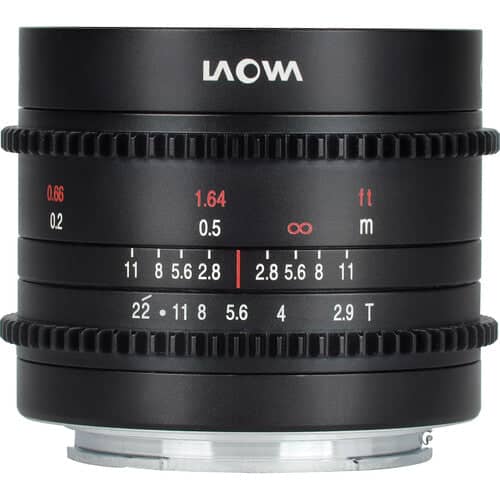 Laowa 9mm T2.9 Zero-D Cine - MFT