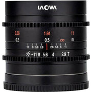 Laowa 9mm T2.9 Zero-D Cine - MFT