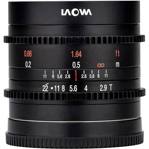 Laowa 9mm T2.9 Zero-D Cine - MFT
