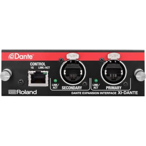 Roland Dante Expansion Card For 64x64 Channels @ 48Khz 32x32 @96Khz