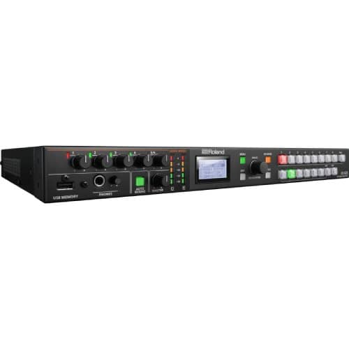 Roland 6 Channel 1RU HD AV Mixer With PTZ Control