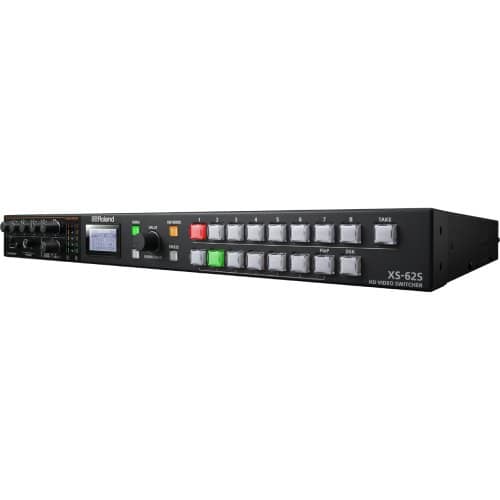 Roland 6 Channel 1RU HD AV Mixer With PTZ Control