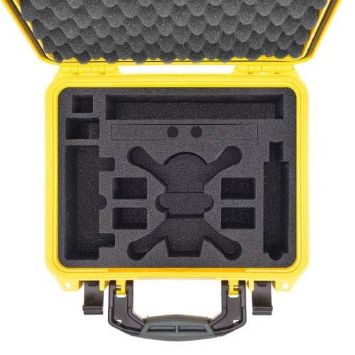 HPRC 2300 Hard Case For DJI Spark Fly More Combo (Yellow)