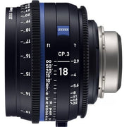  Zeiss CP.3 18mm/T2.9 Feet Compact Prime Cine Lens for Canon EF Mount