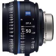 Zeiss CP.3 50mm/T2.1 Feet Compact Prime Cine Lens for PL Mount