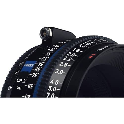  Zeiss CP.3 25mm T2.1 Feet XD eXtended Data Compact Prime Cine Lens for PL Mount