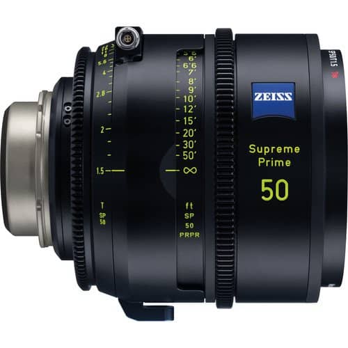 Zeiss Supreme Prime 50mm/T1.5 Feet Cine Lens for PL Mount