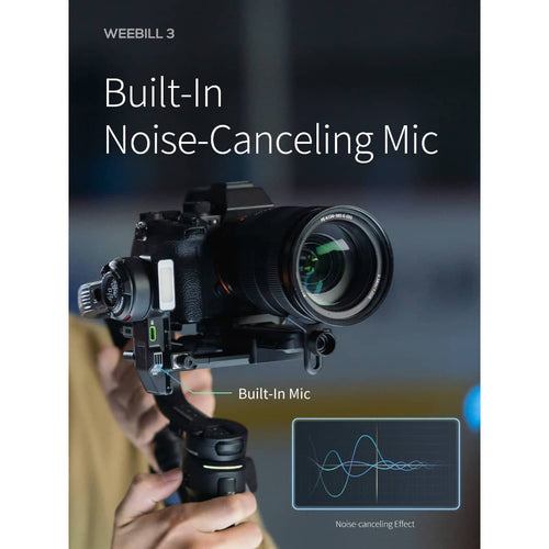 ZHIYUN WEEBILL 3 COMBO: 3-Axis Handheld Gimbal for camera