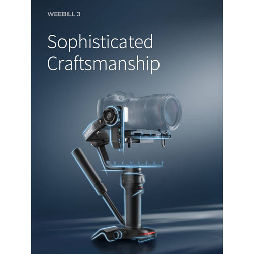 ZHIYUN WEEBILL 3 COMBO: 3-Axis Handheld Gimbal for camera