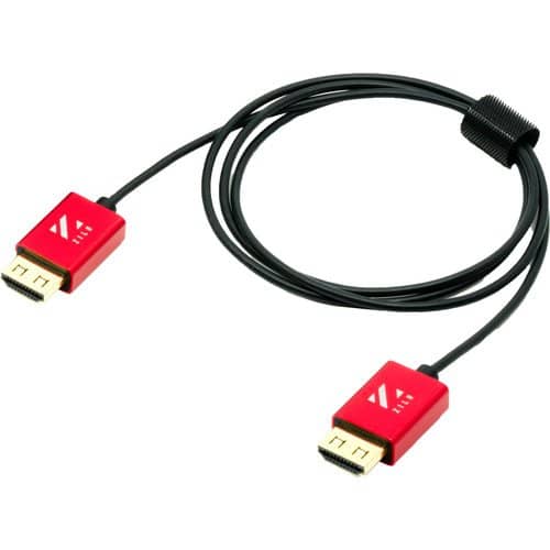 ZILR 8Kp60 Hyper Thin Ultra High Speed HDMI Secure Cable with Ethernet (1m / 3.3ft)