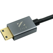 ZILR 4Kp60 Hyper Thin High Speed HDMI Secure Cable with Mini Connector (45cm /17.7